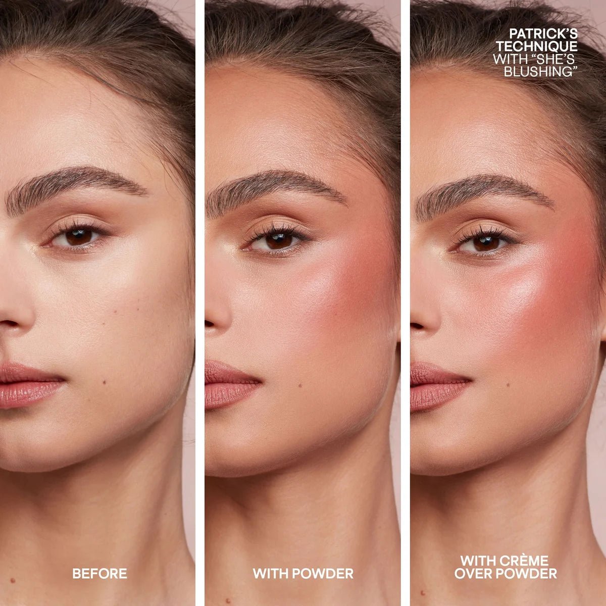 Patrick Ta Major Headlines Double-Take kreminiai ir pudriniai skaistalai, She Knows Who She Is - GlamoraBeauty