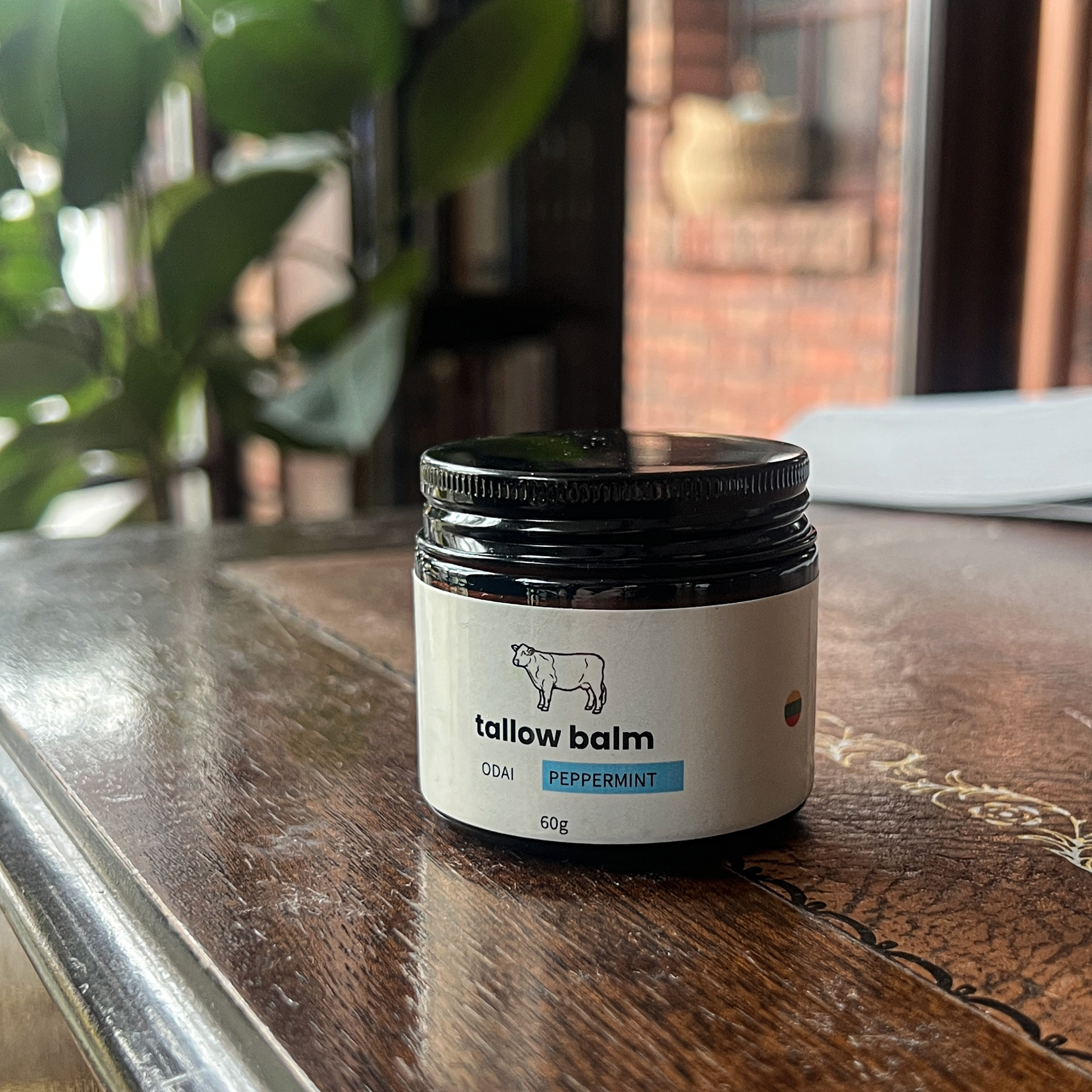Natūralus Beef Tallow balzamas (Pipirmėtė)