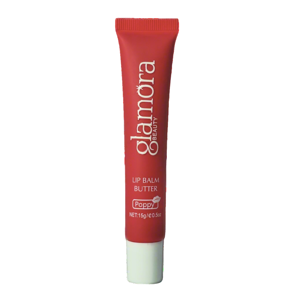 GlamoraBeauty Lip Butter Balm (Poppy)