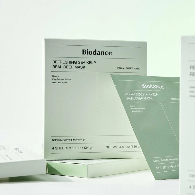 Biodance Refreshing Sea Kelp Real Deep Mask 34g.