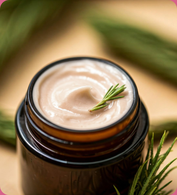 Natūralus Beef Tallow balzamas (Rozmarinas)